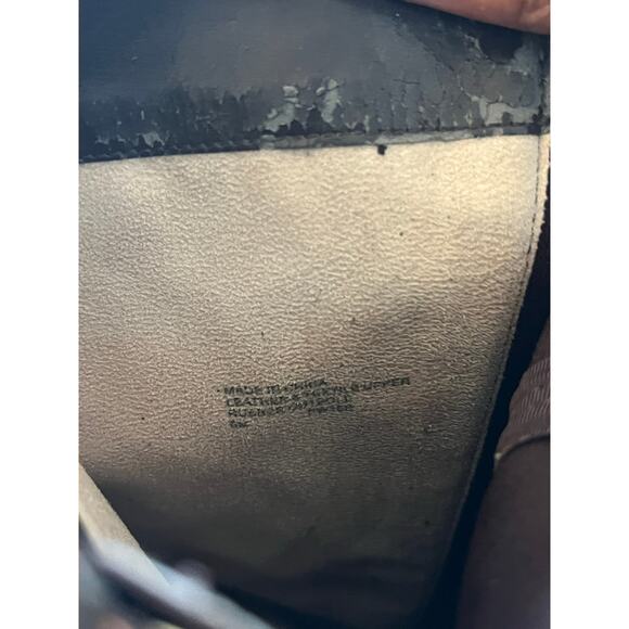 Michael Kors Hamilton Knee High Brown Leather Boots Shoes Women 6M Read - Picture 14 of 15